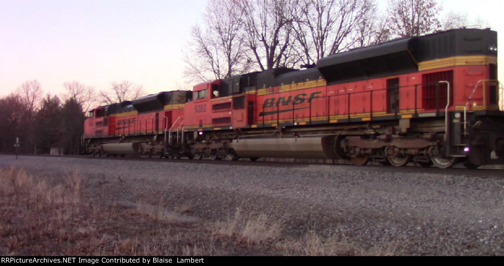 BNSF coal train